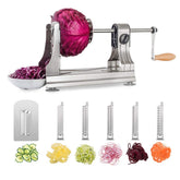 WellToBe 6-Blade Spiralizer front view for quick veggie noodles