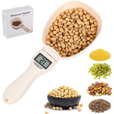 WFOFMO 2025 digital measuring spoon display shows precise cooking measurements.