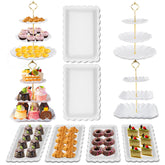 Wgbon dessert table stand assembly for quick setup at events.