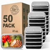 WGCC 32oz meal prep container with airtight lid keeps meals fresh for on-the-go meals.