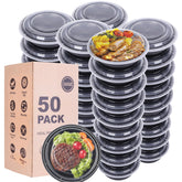 WGCC 32oz meal prep container with airtight lid keeps meals fresh and ready.