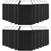 WhaleSiper blank sleeve in black for 12oz cans, ideal for DIY customization.