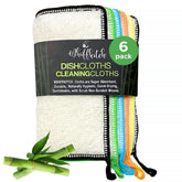 Whiffkitch dishcloth close-up showing 6x7 inch size for everyday use.