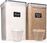 White Feather Supplies 2pc 6.5L container lids closeup showing airtight seal for freshness