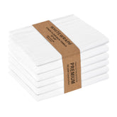 WHITEWRAP flour sack towels embroidery-friendly for crafts and HTV projects