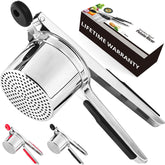 WIHBOIR 15 oz potato ricer with durable stainless steel body for daily use