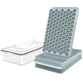 WIBIMEN mini ice trays create fast-chilling round pebble ice for drinks.