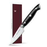 WICKWILLOW 3.5 inch paring knife blade for precise trimming of fruit and vegetables.