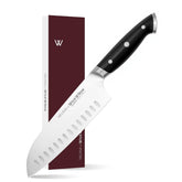 WICKWILLOW 7-inch Santoku knife blade for smooth, precise chopping