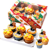 Widecook Christmas box with window displays treats for festive gifting.