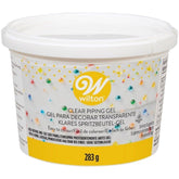 Wilton Clear Piping Gel for decorating and securing gum paste decorations.