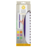 Wilton Comb Icing Smoother 3-piece set for textured buttercream designs.