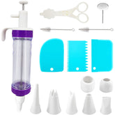 Winbao 15-piece cake decorating kit, all-in-one set for professional-looking cakes
