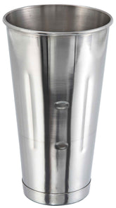 Winco MCP-30 oz malt cup in stainless steel, built for durability in busy kitchens.