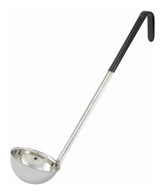 Winco stainless steel ladle 6oz pour with insulated cool grip.