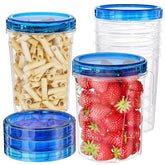 Winproper freezer container with twist-top lid keeps food fresh and leak-free.