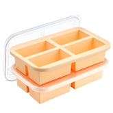Winrock Super Ice Cube Tray with four portions for precise meal prep