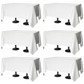 Winwingo tablecloth 70x120 with hemmed edges for a clean, elegant dining look.