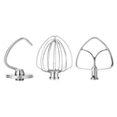 Wiselet 6-wire whisk for KitchenAid, airy whipping for creams and meringues.