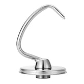 Wiselet stainless steel dough hook attachment for KitchenAid, smooth kneading.