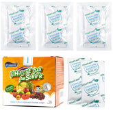 Wisesorb ethylene absorber packet in fridge helps keep produce fresh.