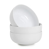 WishDeco large soup bowls set 3 with deep capacity for hearty servings.