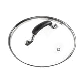 WishDirect 8-inch tempered glass lid with assembly features for easy setup