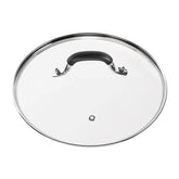 WishDirect tempered glass lid offers a clear view to monitor simmering meals
