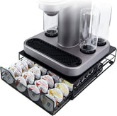WIWIWISAM metal pod holder for Bartesian with 36-pod capacity, ideal for party prep