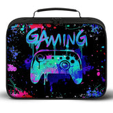 WOBAGMEN gamer lunch box with insulated interior keeps meals fresh for hours.
