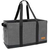 WONDAY extra large standing tote shows upright stability for groceries and easy loading