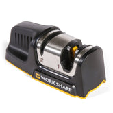 Work Sharp Kitchen Edge Sharpener overview highlighting ergonomic design for comfort.