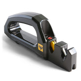Work Sharp Pivot Pro top view shows compact, all-in-one sharpener for versatile blades.
