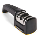 Work Sharp pull-through sharpener compact design for easy storage and quick touch-ups