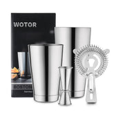 WOTOR Boston shaker 28oz for pro-style cocktails with smooth, controlled pours
