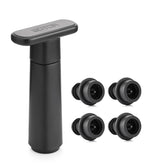 WOTOR wine saver pump in action seals bottles for lasting freshness