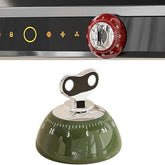 Wrbravgo magnetic kitchen timer with 60-minute wind-up sticks to fridge for quick access.