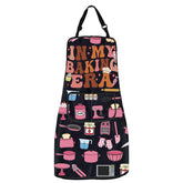 WSNANG Baking Era Apron shows waterproof fabric for mess-free cooking.