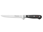 Wüsthof Classic flexible boning knife 6 inch front view for precise deboning