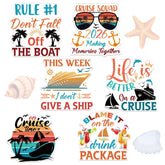 Wxiben cruise door magnet with anchor motif brightens ship cabins and fridges