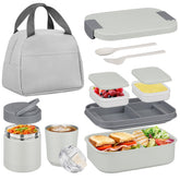 WyfKyd bento lunch box with four compartments keeps meals organized at school