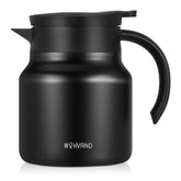 WYHVAND 27oz carafe with dustproof lid preserves freshness for hours