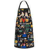 WZMPA Luke's Diner apron material detail for durability in cooking