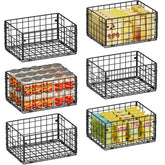 X-cosrack basket open view for quick pantry access and clear visibility.