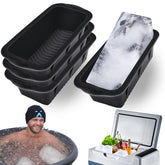 XANGNIER extra-large ice block mold for four packs provides long-lasting cooling for coolers.