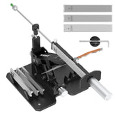 XARILK GEN2 knife sharpening system on bench for precise sharpening