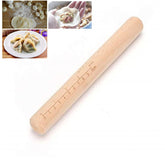 XBLDMJY rolling pin with smooth nonstick surface for easy dough work.