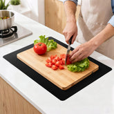 Xfenvs upgraded cutting board mat showing strong grip for stable prep
