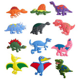 XFNRUBBER dinosaur fridge magnet vibrant color for kitchen decor and notes