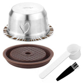 XIHIRCD reusable pod for Nespresso Vertuo with 230ml capacity enables customizable brews
